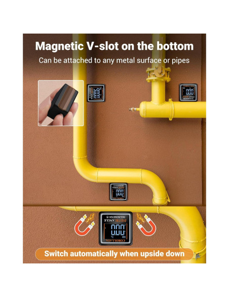 Buscador de Ángulo Digital COROLLATA con Nivel Magnético