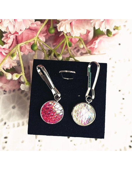 12 Encantos de Tirador de Cremallera Brillantes para Reparación