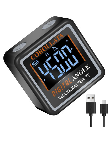 Buscador de Ángulo Digital COROLLATA con Nivel Magnético