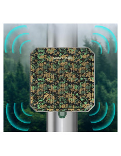 Extensor WiFi 6 Exterior WAVLINK AX3000 IP67 3KM 256 Dispositivos