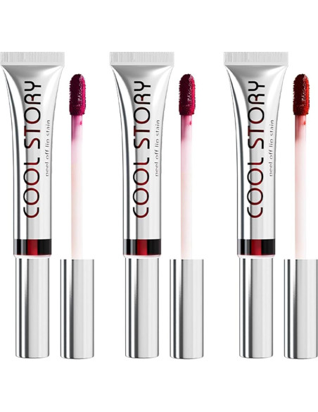 Set de 3 Tintes Labiales Peel-Off BAISEN DIARY - Hidratantes