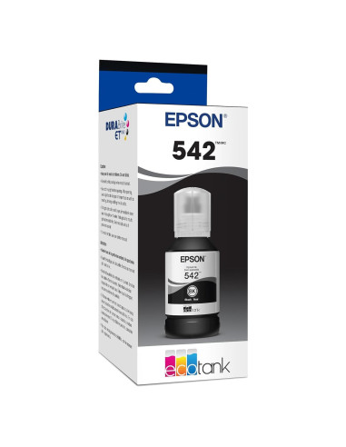 Tinta Botella Epson EcoTank T542120-S Negra Ultra Alta Capacidad