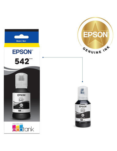 Tinta Botella Epson EcoTank T542120-S Negra Ultra Alta Capacidad