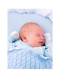 Newcotte 12 Pares de Mitones Ajustables para Bebés Algodón 2