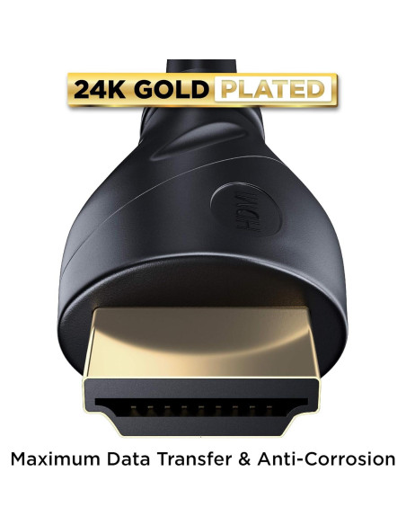 Cable HDMI PowerBear 4K 3 m Alta Velocidad con ARC