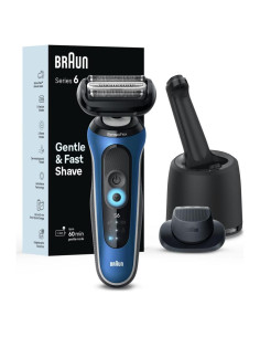 Afeitadora Eléctrica Braun Serie 6 6172cc, Húmedo y Seco, Kit 3 Piezas