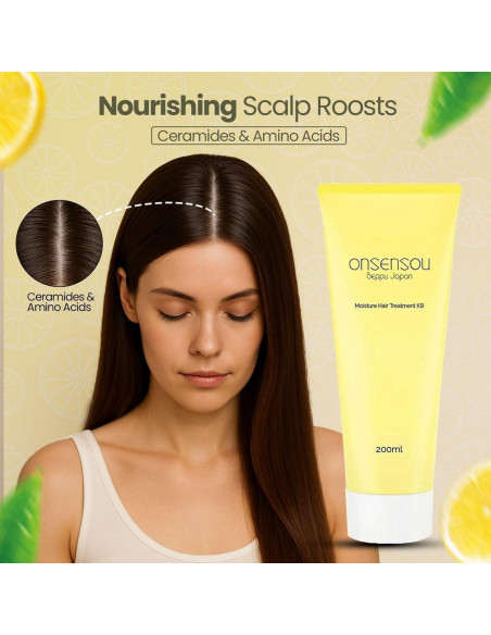 Champú y Acondicionador Anti Frizz Kabasu - 480ml - Natural