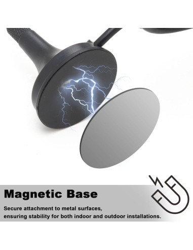 Antena 433 MHz Kaunosta 5dBi Omnidireccional 2M SMA