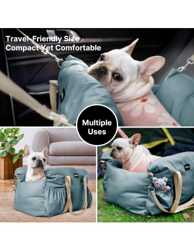 Asiento Elevador para Perros Gulokoka Azul 43x15x15cm hasta 11kg