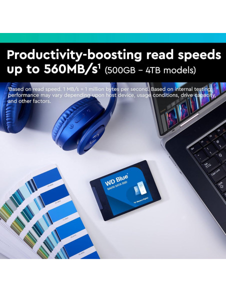 SSD Western Digital 250GB Blue SA510 SATA III 6 Gb/s 2.5"