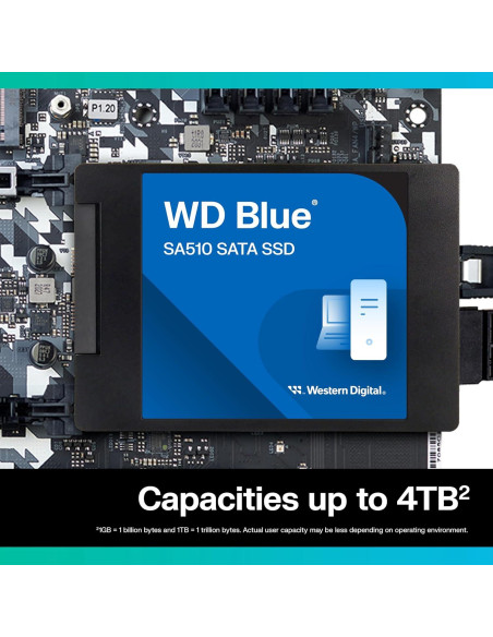 SSD Western Digital 250GB Blue SA510 SATA III 6 Gb/s 2.5"