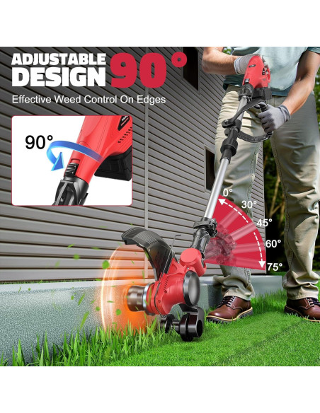 Recortadora Inalámbrica MtiolHig 3 en 1 28 cm 4800 RPM