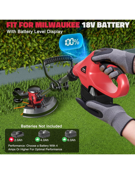 Recortadora Inalámbrica MtiolHig 3 en 1 28 cm 4800 RPM