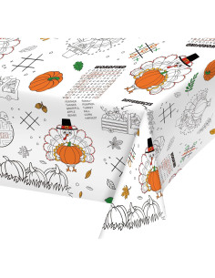 Mantel de Papel Desechable Gatherfun 224x137 cm Otoño 2