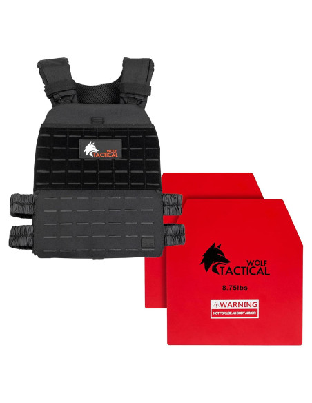 Chaleco con Peso WOLF TACTICAL 3.97 kg para Entrenamiento