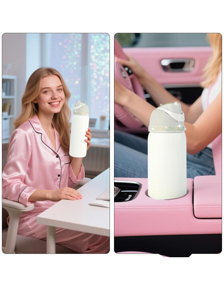 Encantos Decorativos XZESH para Botellas Owala 16-40oz Brillantes