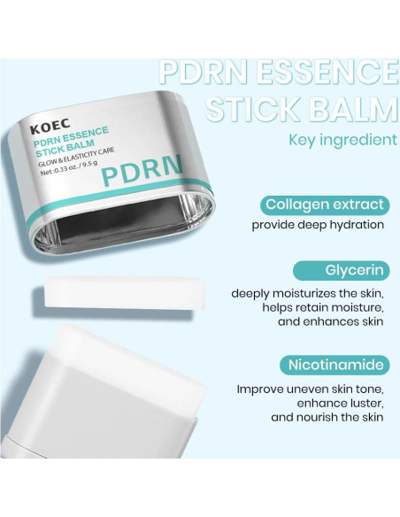 Bálsamo Hidratante PDRN KOEC para Cuello y Ojos 9.4g