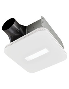 Ventilador de Baño Broan-NuTone AER80CCTK 80 CFM LED Blanco