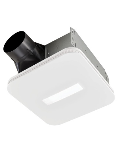 Ventilador de Baño Broan-NuTone AER80CCTK 80 CFM LED Blanco