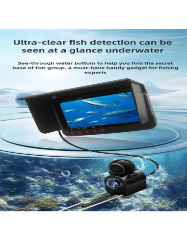 Buscador de Peces Submarino JinXiHua A-005 con Cámara 4.3"