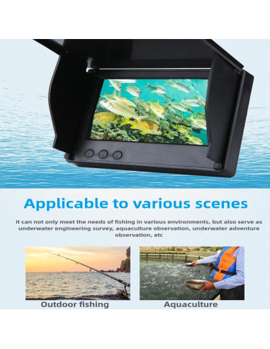 Buscador de Peces Submarino JinXiHua A-005 con Cámara 4.3"