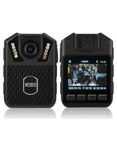 Cámara Corporal WEIIBDIE T1D 1080P con Audio y Visión Nocturna