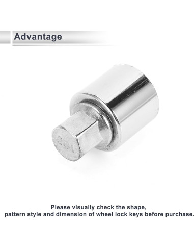 Tuerca de Bloqueo de Rueda RATCHROLL para Land Rover 201-28ID