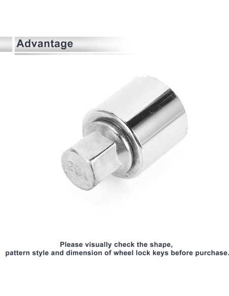 Tuerca de Bloqueo de Rueda RATCHROLL para Land Rover 201-28ID