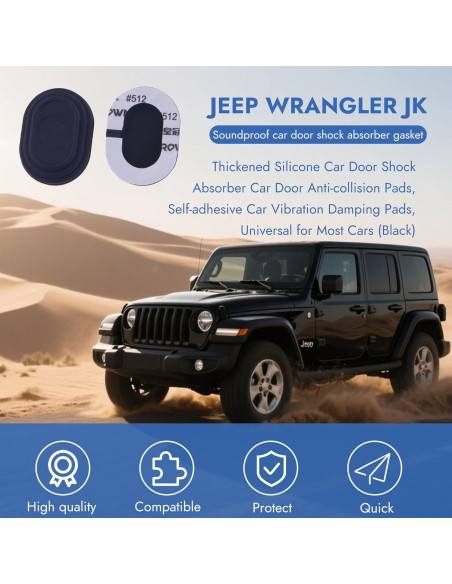 20 Almohadillas de Amortiguación para Puertas de Automóvil Blink-DoorEntryGuard-021