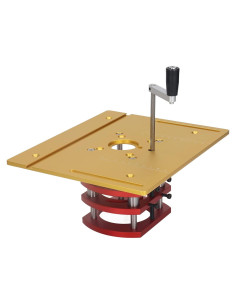Base de Elevación Manual para Router Zooke 240x200mm 51mm