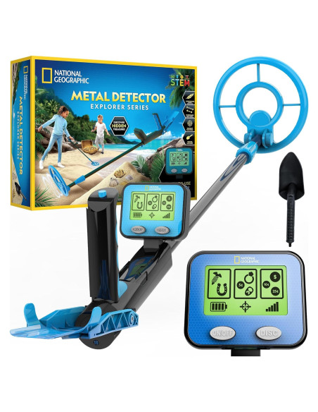 Detector de Metales National Geographic para Niños - 7.4" Impermeable