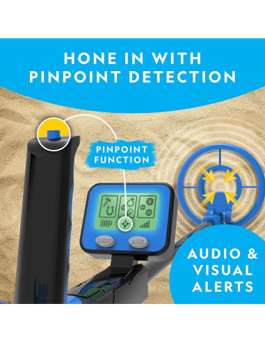 Detector de Metales National Geographic para Niños - 7.4" Impermeable