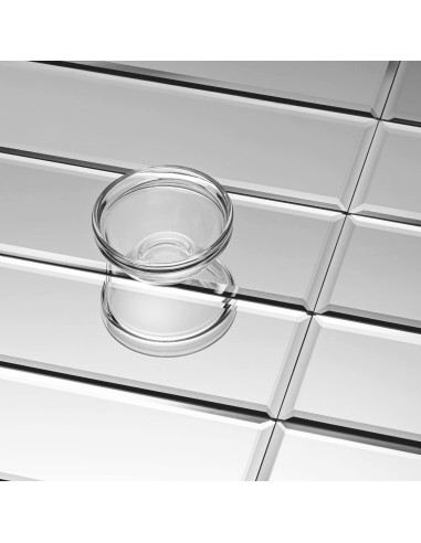 Azulejos de Espejo Biselados Tilebay 3x10 cm - 10 Piezas