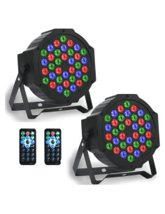 Luces Par LED 36W OjpZorynic con Control Remoto y Modos RGB