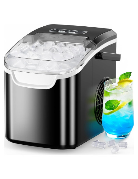 Fabricador de Hielo COWSAR HZB-12, 12.02 kg/24h, Portátil