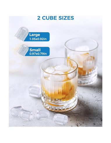 Fabricador de Hielo COWSAR HZB-12, 12.02 kg/24h, Portátil