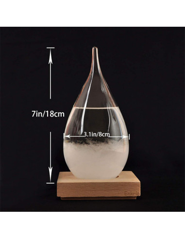 Cristal de Tormenta Enkrio Mediano - Estación Meteorológica Decorativa