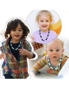 Collar Masticable Sensorial de Silicona para Niños y Adultos - Libre de BPA 2