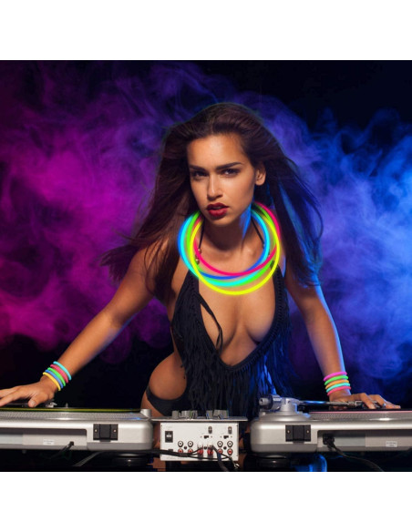 Palitos Brillantes TURNMEON 500 Piezas 20 cm 7 Colores