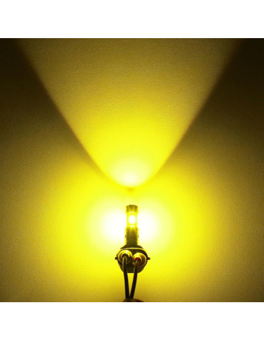 Bombillas de Niebla LED PHINLION 881 Amarillo 3000K - 3800 Lúmenes