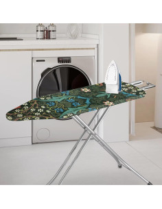 Funda de Tabla de Planchar ZCFYGDX XL 38x137 cm Verde Vintage 2