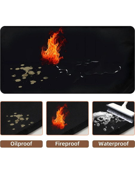 Alfombrilla Doble Cara Tansheep 121.9x76.2 cm Resistente al Calor