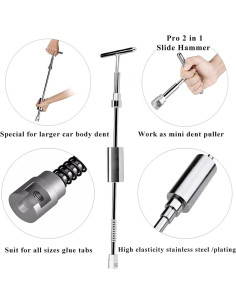 Kit de Extracción de Abolladuras DBG05 - Extractor T-Bar y Accesorios 2