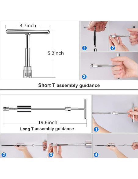 Kit de Extracción de Abolladuras DBG05 - Extractor T-Bar y Accesorios