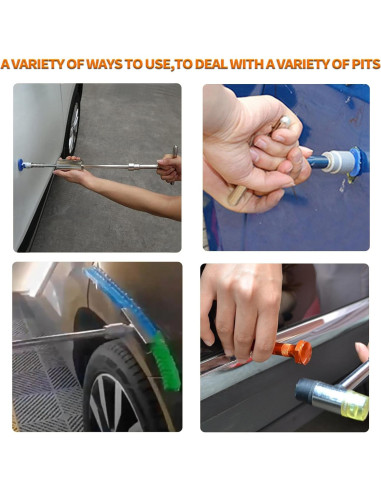 Kit de Extracción de Abolladuras DBG05 - Extractor T-Bar y Accesorios