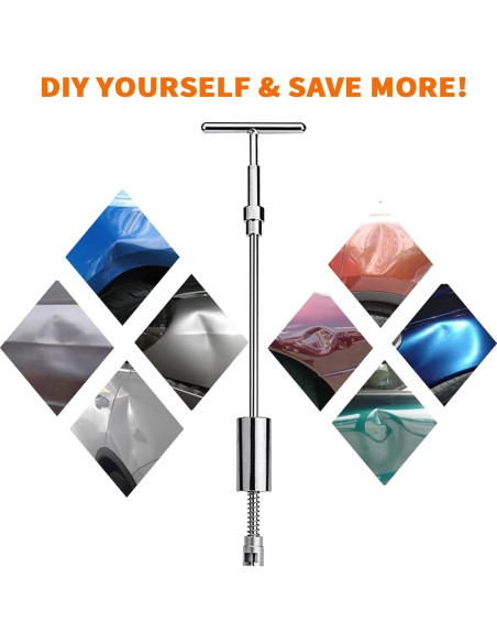 Kit de Extracción de Abolladuras DBG05 - Extractor T-Bar y Accesorios