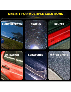 Kit de Inicio Meguiar's Corrección Microfibra 5" Automóvil 2