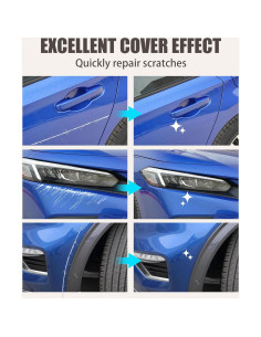 Lápiz de Pintura RACOONA para Reparación de Rayones Azul 12ml 2