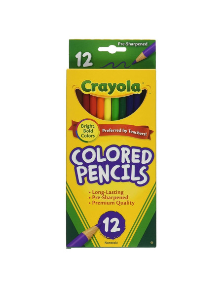 Lápices de colores Crayola 68-4012, 36 unidades, surtido