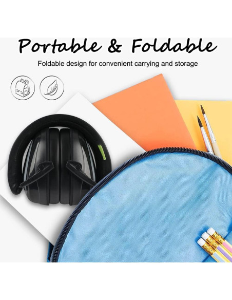 Auriculares de Protección Auditiva Green Devil 27dB Niños